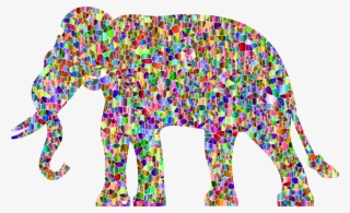 African Elephant Low Poly Elephants Computer Icons - Low Polygon Art Elephant