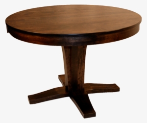 Single Pedestal 54" Round Table - Round Table Png Transparent