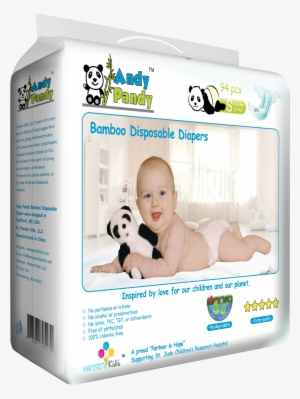 Premium Bamboo Disposable Diapers - Andy Pandy Diapers