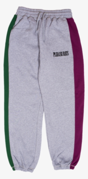 Split Color Sweatpants - Pleasures Split Color Sweatpants