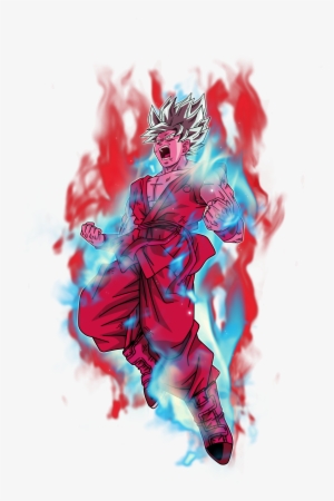 Goku Super Saiyan Blue Kaioken X10 By Bardocksonic