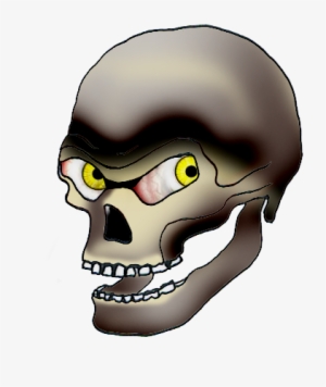 evil skull png