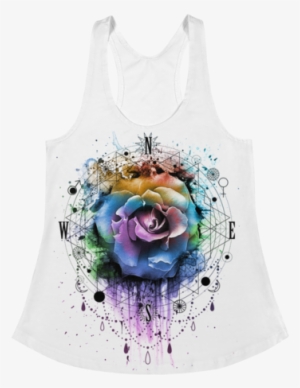 Sacred Rose Women's Racerback Tank - Woman