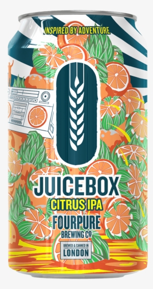 Juicebox 330ml Thumbnail - Fourpure Juicebox Citrus Ipa 330ml Can