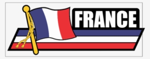 France Flag Car Sidekick Decal