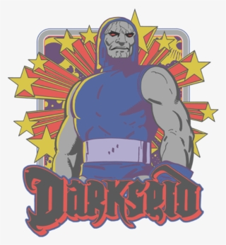 Dc Comics Darkseid Stars Men's Regular Fit T-shirt - Dc Comics Darkseid Stars Mens Tank 2x