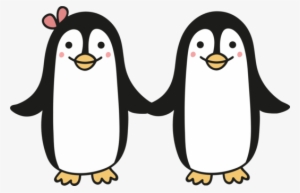 Penguin T-shirt Drawing Cuteness Love - Fondos De Pantallas Para Parejas De Pinguinos