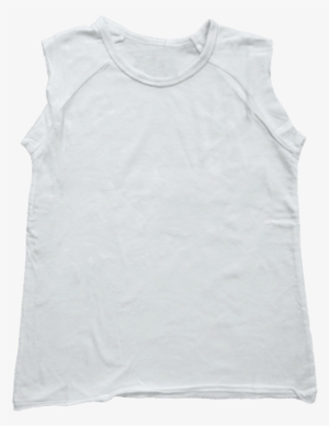 Picture Of White Muscle Tank - Undershirt