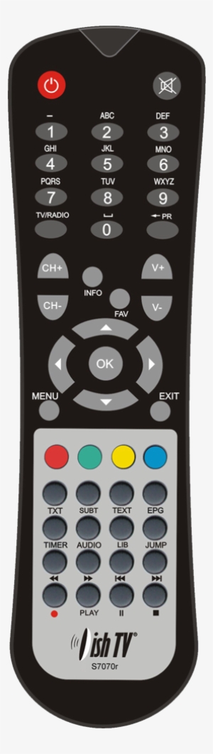 Remote Control For Dishtv S7070r/s7080 - Television