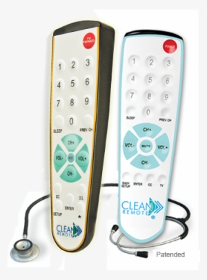 Healthcare Giver Germ Free Tv Remote Control Universal - Clean Remote-« Designer Series, Universal Remote Control,