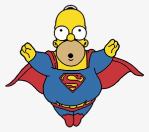homer simpsons superman