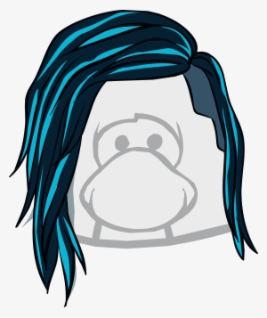 The Rocker-chic Icon - Up Sweep Club Penguin Transparent PNG - 1809x2158 -  Free Download on NicePNG