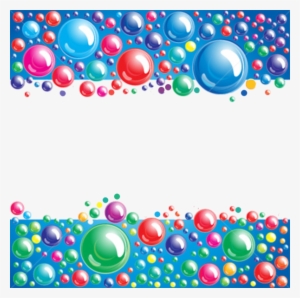 Share This Image - Bubbles Border