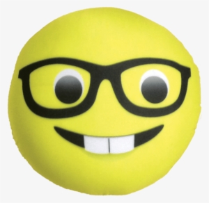 Nerd Emoji Microbead Pillow - Nerd Emoji