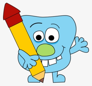Monster And Pencil Clip Art Image - Monster Pencil Clipart