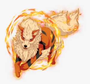 #059 Arcanine Used Flame Charge And Fire Blast - Arcanine Flames