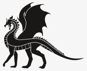 Dragon Dragoon Black - Dragon Clipart No Background