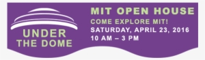Mit Open House Banner - The Open House