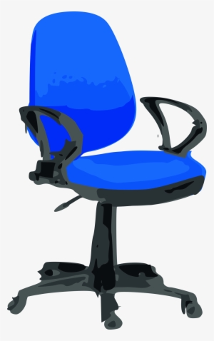 This Free Icons Png Design Of Desk Chair-blue With