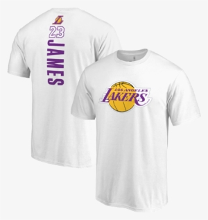 Los Angeles Lakers Lebron James Backer Name & Number - Los Angeles Lakers
