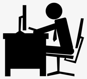 Office Vector Workers Working - Test Your Posture Infographic
