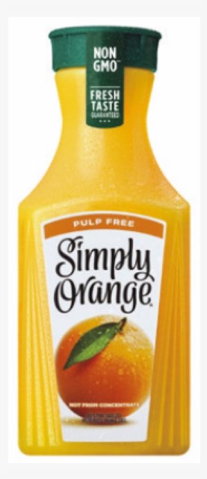 Simply Orange Juice Pulp Free, Non Gmo - Simply Orange Juice High Pulp