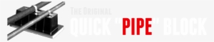 Cropped Quick Pipe Block Logo - Coquelicot