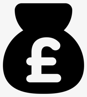Money Bag With Pound Sign Comments - Pound Sign Icon