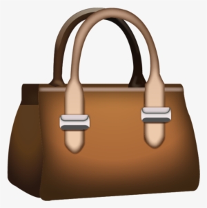 Purse Emoji Png - Handbag Emoji Transparent