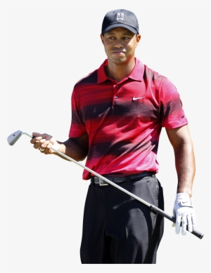 Tiger Woods Png Clipart - Tiger Woods White Background