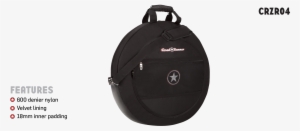 padded cymbal bag road runner crzr04 - bag