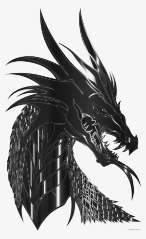 Dragon Animal Free Black White Images Clipartblack - Dragon Silhouette Png