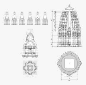 Design For Shree Kalyana Venkateshwara Temple, Venkatapura, - Adam Hardy Indian Temple Architecture