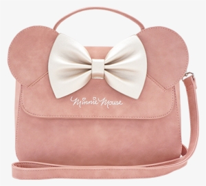 Disney Apparel Minnie Ears And Bow Pink Crossbody Bag - Loungefly Pink Minnie Mouse Bag