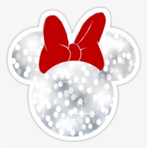Sparkle Minnie Mouse Sticker By My Heart Has Ears - Minnie Mouse