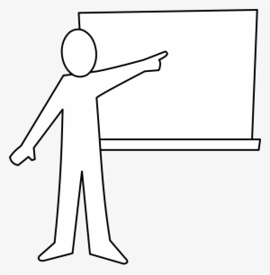 This Free Clipart Png Design Of Professeur / Teacher