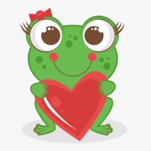 Daily Freebie Miss Kate Cuttables Frog Scrapbook - Frog Valentine Clipart