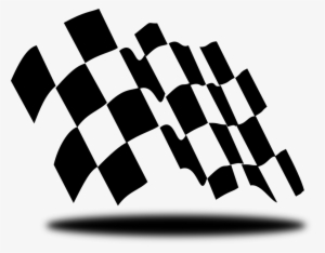 Clipart - Checkered Flag - Motogp Flag