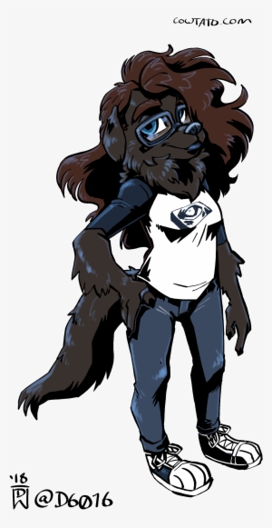 Weirdo Doggo - Cartoon