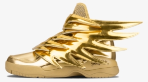 Adidas Js Wings 3.0 Gold 5 Shoes Gold Metallic / Gold