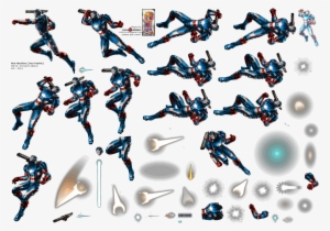 Click For Full Sized Image War Machine - Marvel Avengers Alliance Iron Patriot