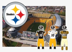 Pittsburgh Steelers - Pittsburgh Steelers Die-cut Decal - 8'x8' Color