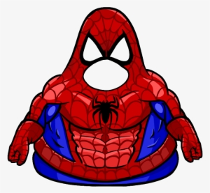 Spider-man Bodysuit Clothing Icon Id 4626 - Club Penguin Spiderman
