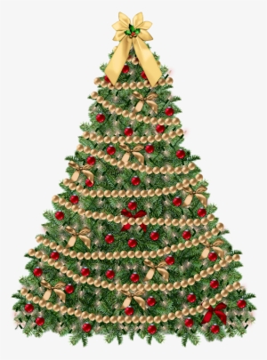 Transparent Small Deco Xmas Tree Png Clipart - Christmas Tree Png Small