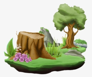 Cartoon Forest Png - Forest Cartoon Png