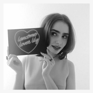 We´re With @lilyjcollins Getting Excited About Our - Girl