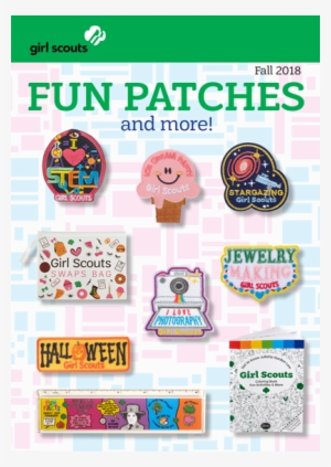 2018 fall fun patches - girl scouts of the usa
