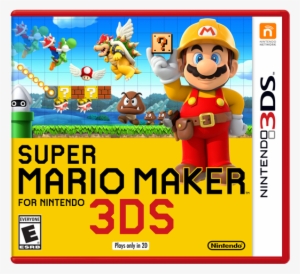 Super Mario Maker For Nintendo 3ds Box Art - Super Mario Maker 3ds Amazon
