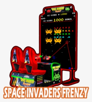Raw Thrills Space Invaders Frenzy - Space Invaders Arcade Machine