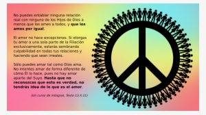 Amor Y Paz - Poster On World Population Day